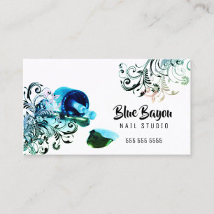 Nail Technician Beauty Salon Business Card