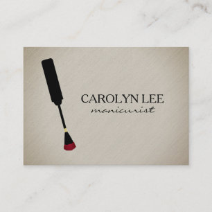 Nail Technician Business Card