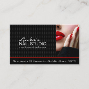 Nail Technician ~ Business Card Template
