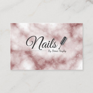 Nail Technician business cards