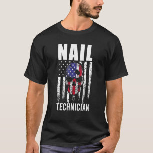 Nail Technician Certified Nail Tech Artist Manicur T-Shirt