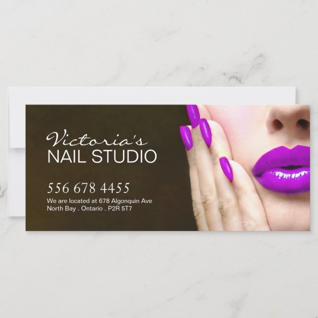 NAIL TECHNICIAN GIFT CERTIFICATE (Front)