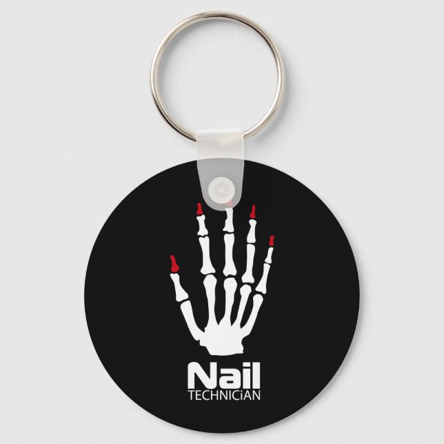 Nail technician key ring (Front)