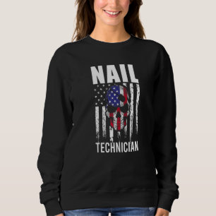 Nail Technician Nail Tech Artist Manicurist Sweatshirt