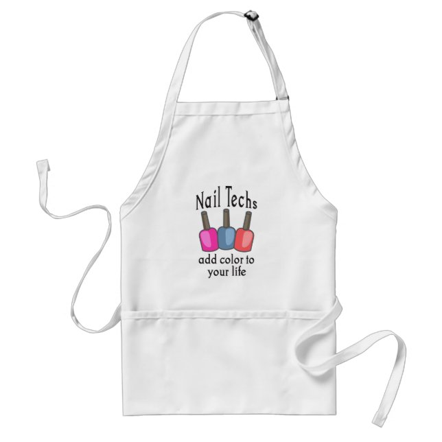 Nail Techs Standard Apron (Front)