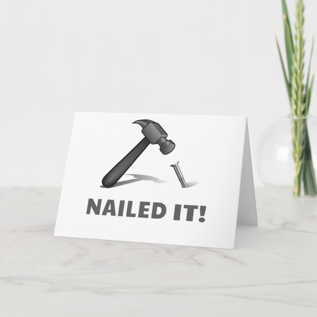 Nailed It! Card (Front)