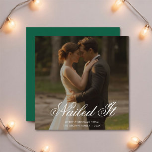 Nailed It Family Celebration Holiday Card