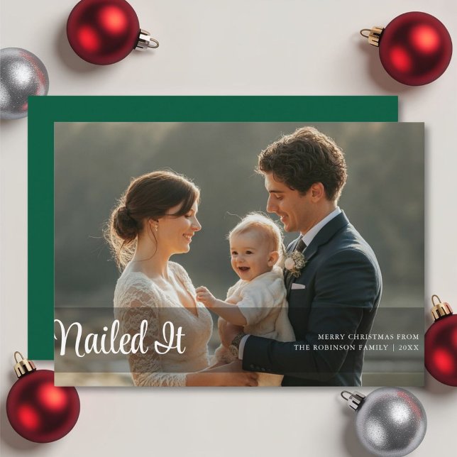 Nailed It Family Together Christmas Card (Creator Uploaded)
