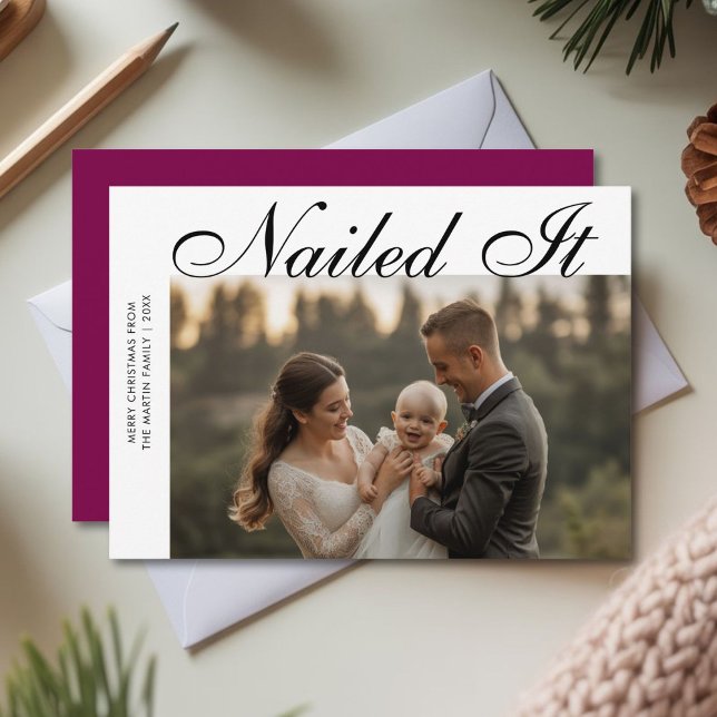Nailed It Festive Family Christmas Card (Creator Uploaded)