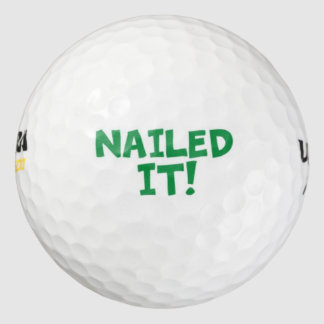 Nailed It Golf Balls