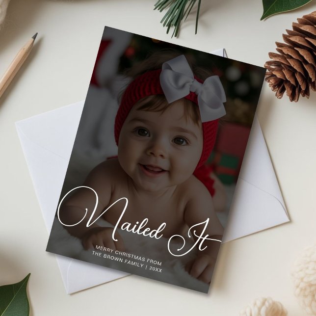 Nailed It Joyful Family Holiday Greeting (Creator Uploaded)