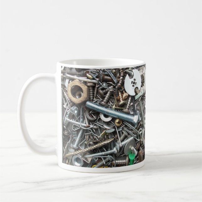 Nails and Screws and Stuff Mug (Left)