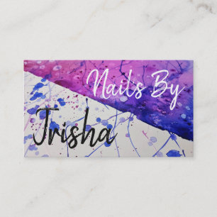 Nails Appointment Card