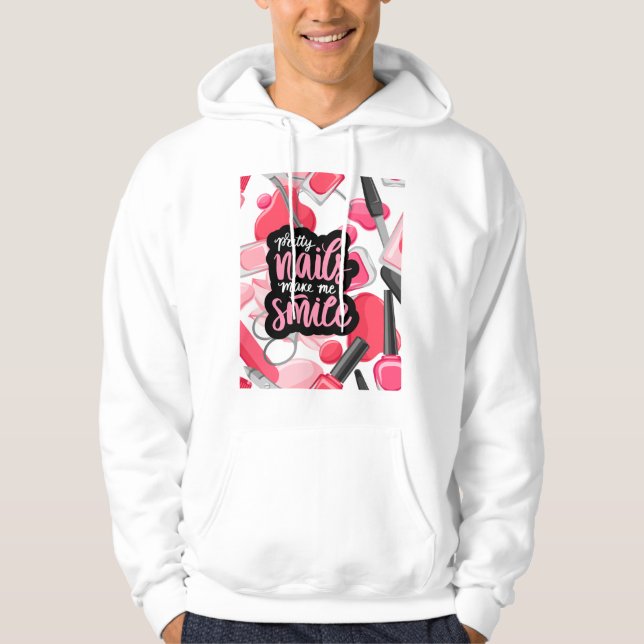 NAILS ART STYLE HOODIE (Front)