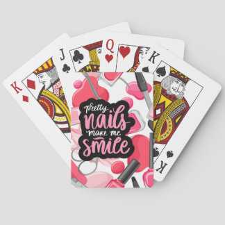 NAILS ART STYLE PLAYING CARDS