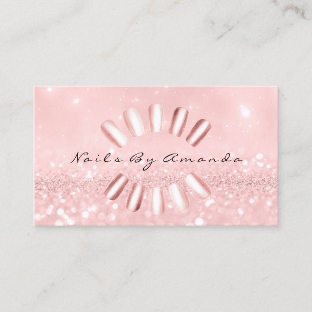 Nails Artist Manicure Blush Paste Pink Appointment (Front)