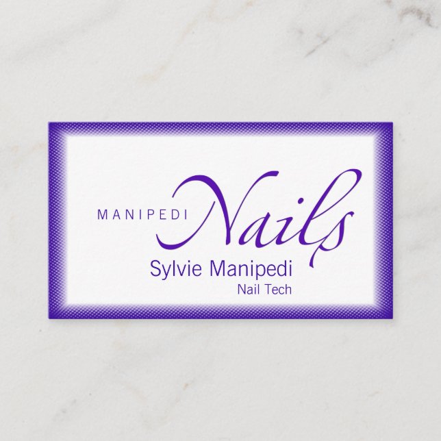 Nails Business Card (Front)