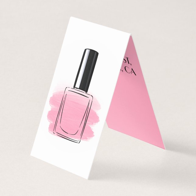 Nails Business Card (Front)