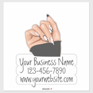 Nails Business decal