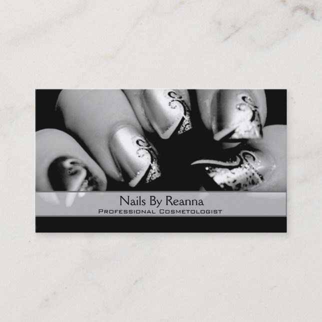 Nails By Reann V2 Business Card (Front)