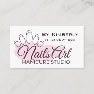 Nails Manicure Business Card