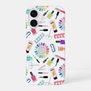 Nails Manicure Pedicure Beauty Salon iPhone 16 Case