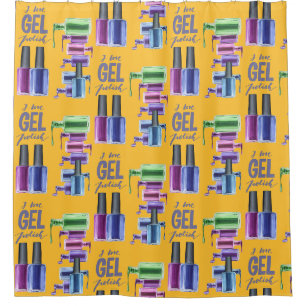 nails quote nails polish salon decorating ideas shower curtain