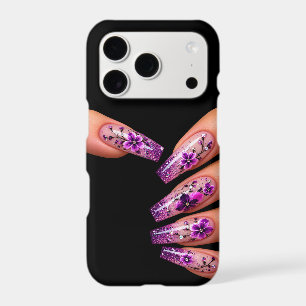 Nails style purple