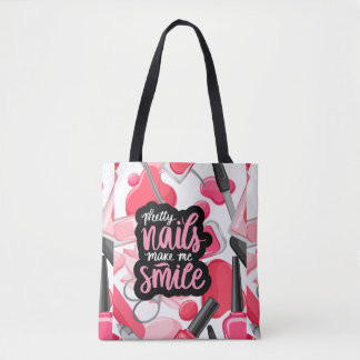 nails tote bag