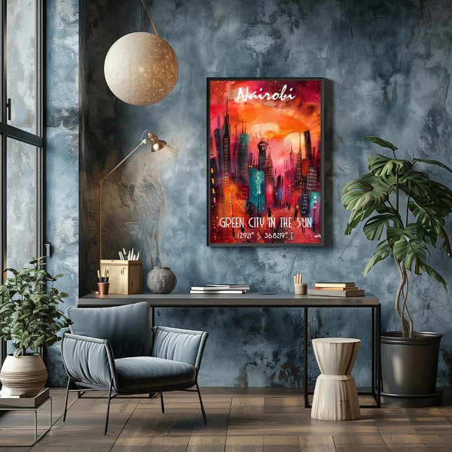 Nairobi Contemporary Art: Green City to the Sun Poster (Creator Uploaded)