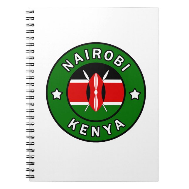 Nairobi Kenya Notebook (Front)