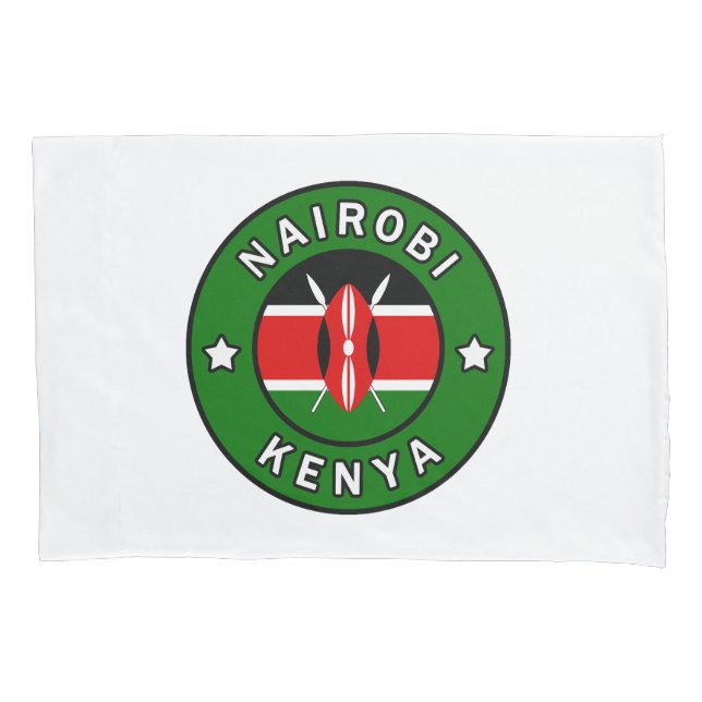 Nairobi Kenya Pillowcase (Front)