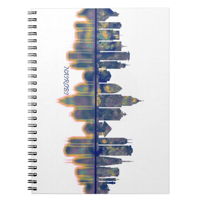 Nairobi Skyline Notebook (Front)