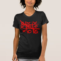 Naive alternative design, grungy tic tac toe