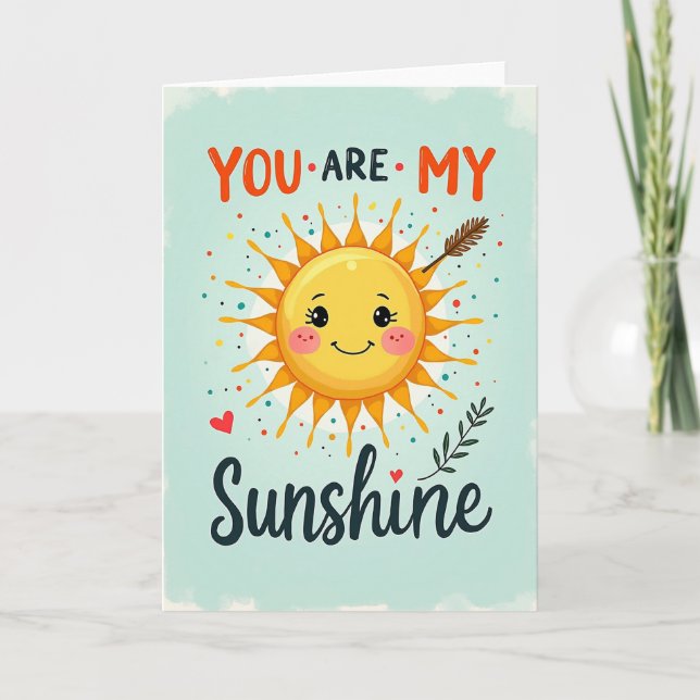 Naive Art Birthday Card (Front)