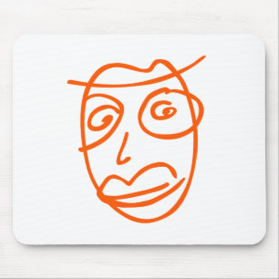 NAIVE cool illustration Mouse Pad
