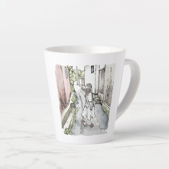 Naji Saya Latte Mug (Right Angle)
