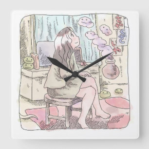 Najiji Square Wall Clock