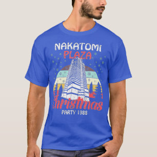 Nakatomi Plaza Christmas Party 1988 Funny Xmas Vin T-Shirt