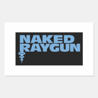 Naked Raygun Rectangular Sticker