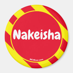 Nakeisha Red/Yellow Magnet