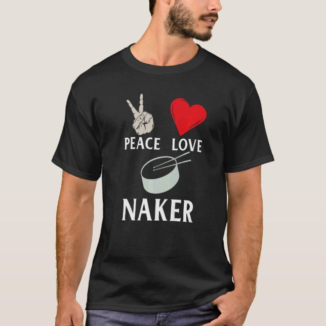 Naker Musical Instrument Naqareh Instrument Music  T-Shirt (Front)