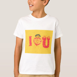 Nakupenda - I Love U Swahili Word Text Meaning Art T-Shirt