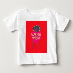 Nakupenda Love Art – Swahili Heart Design Baby T-Shirt