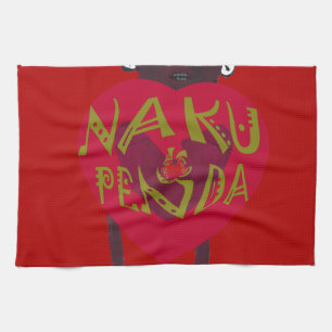  Nakupenda Sana Art Print  Swahili Design Tea Towel