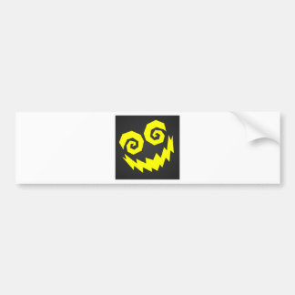 NALGames Insane In The Face Black + Yellow Bumper Sticker