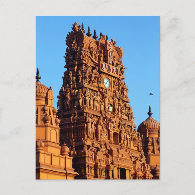 Nallur Kandaswamy hindu temple Postcard (Front)