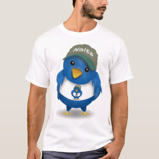 Nalts Twitter Bird Fractal T-Shirt