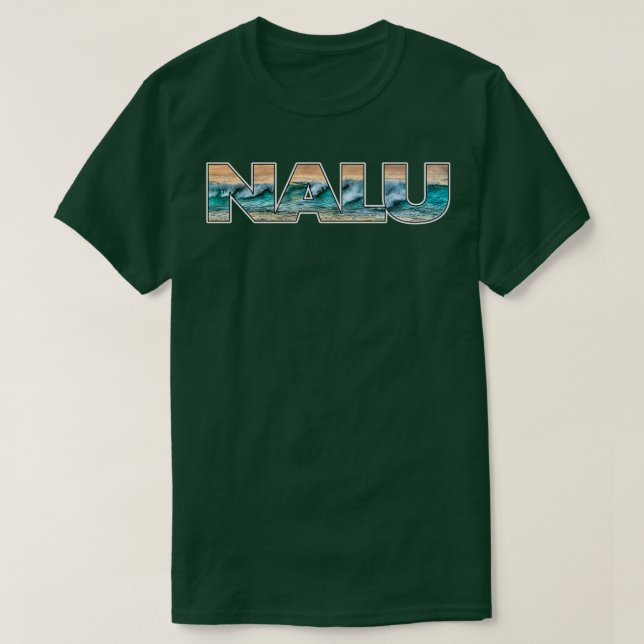 Nalu wave T-Shirt (Design Front)