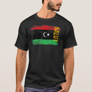Nalut Libya Flag For Libyans Men Women Kids T-Shirt